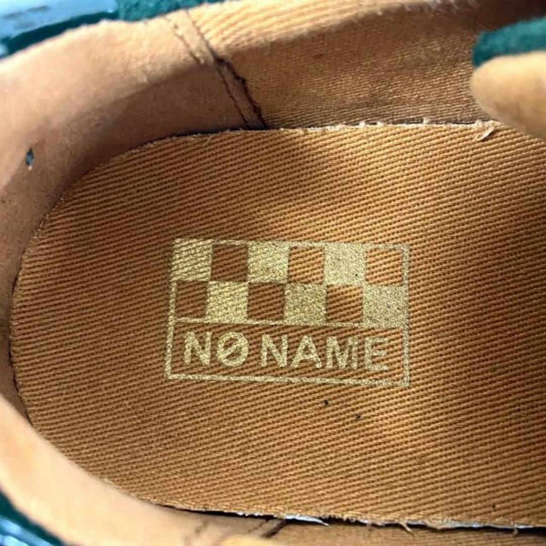 No Name(ノーネーム)のNONAME(ノーネーム) スニーカー 38 レディース美品  ダークグリーン×ブラウン スエード レディースの靴/シューズ(スニーカー)の商品写真