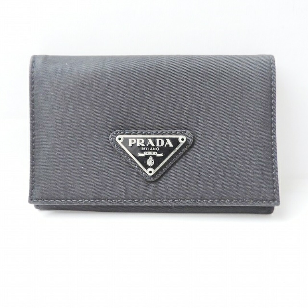 PRADA(プラダ)のPRADA(プラダ) コインケース - 黒 カードケース付き ナイロン レディースのファッション小物(コインケース)の商品写真