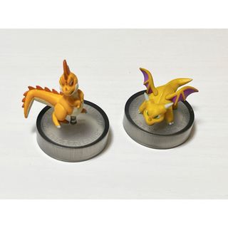 スクウェアエニックス(SQUARE ENIX)のレア★ ドラクエ　フィギュア　キーホルダー　まとめ売り　ドラゴン台座付き2点(ゲームキャラクター)