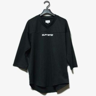 シュプリーム(Supreme)の【シュプリーム/Supreme】Vネック スポーツシャツ M寸 7分袖(Tシャツ/カットソー(七分/長袖))