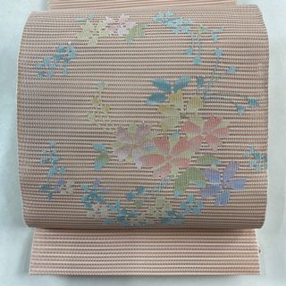 名古屋帯 美品 秀品 正絹 【中古】(帯)