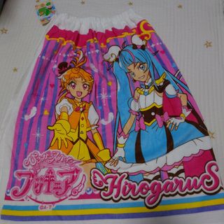 ひろがるスカイプリキュア 巻タオル ラップタオル プール 水遊び(タオル/バス用品)