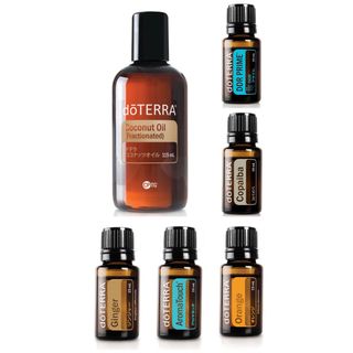 ドテラ(doTERRA)の新品ドテラdoTERRAエッセンシャルオイル＆ココナッツオイル (エッセンシャルオイル（精油）)