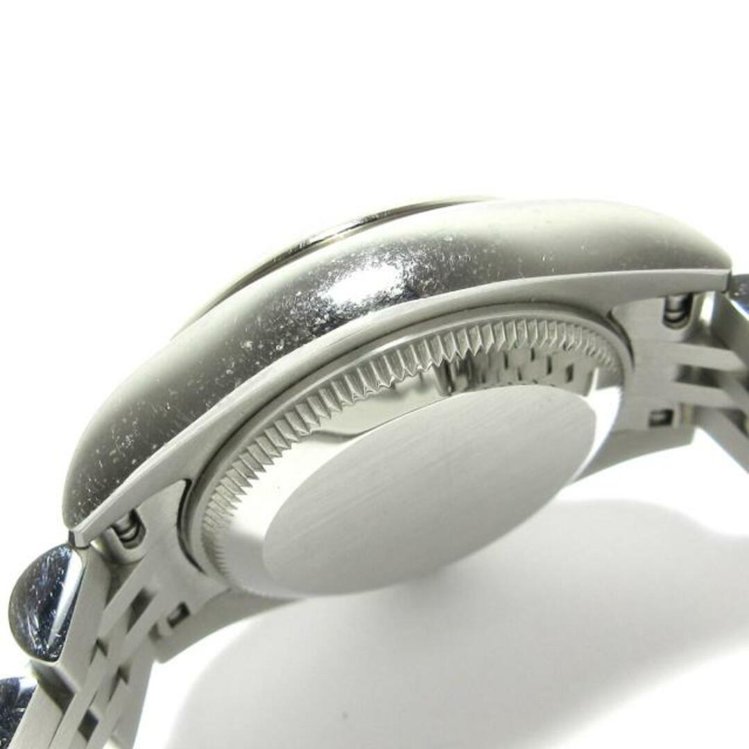ROLEX(ロレックス)のROLEX(ロレックス) 腕時計 デイトジャスト 179174NG レディース K18WG×SS/シェル文字盤/10P新型ダイヤ/21コマ+余りコマ×1/ランダムルーレット ホワイトシェル  レディースのファッション小物(腕時計)の商品写真