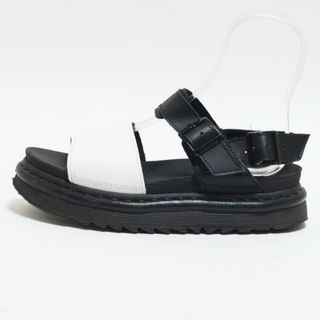 ドクターマーチン(Dr.Martens)のDr.Martens(ドクターマーチン) サンダル USL 7 レディース - 白×黒 レザー(サンダル)