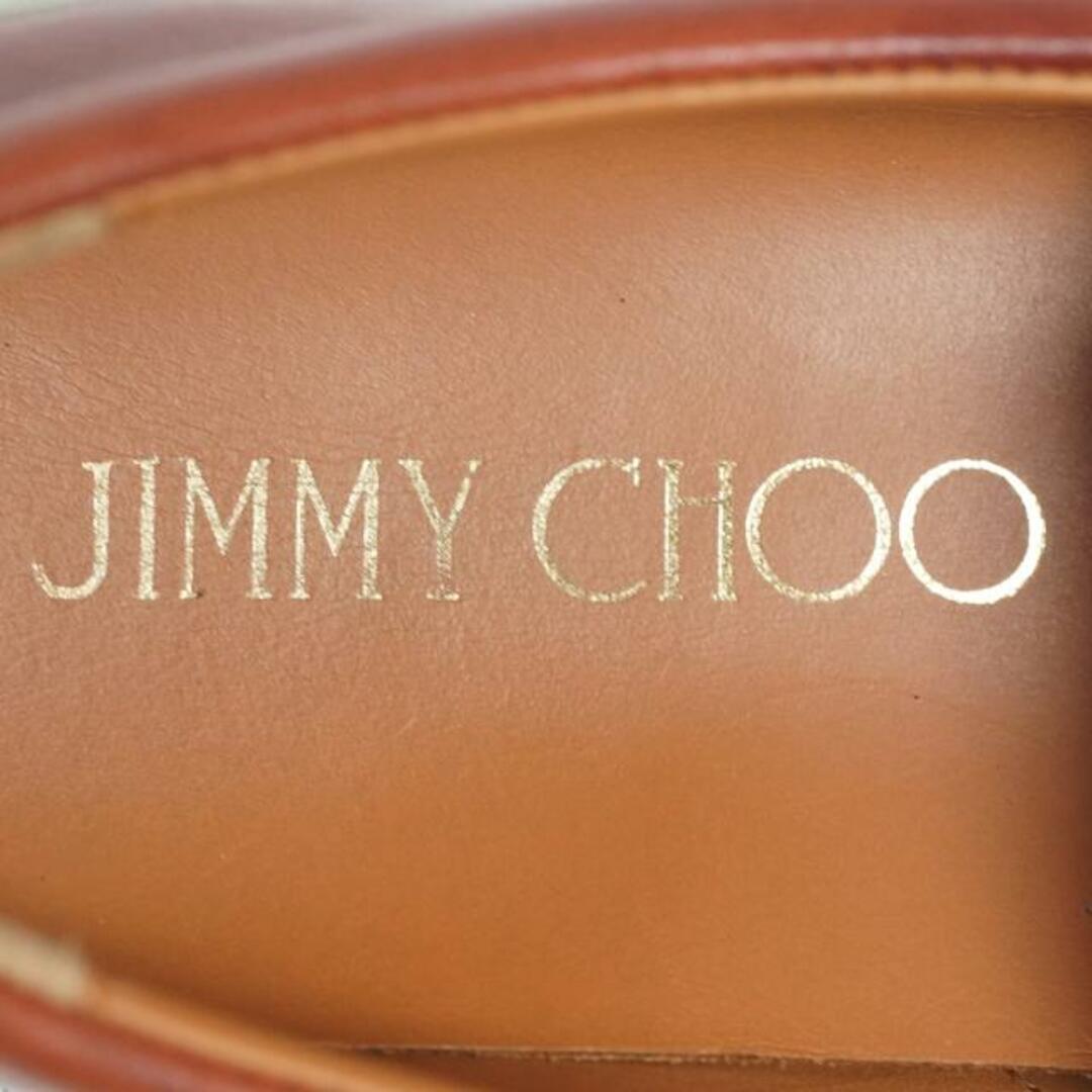 JIMMY CHOO(ジミーチュウ)のJIMMY CHOO(ジミーチュウ) スリッポン 35 レディース - ブラウン タッセル レザー レディースの靴/シューズ(その他)の商品写真