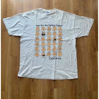 ヘインズ(Hanes)のアート イラスト プリント Tシャツ 90s 00s ヴィンテージ 古着(Tシャツ/カットソー(半袖/袖なし))