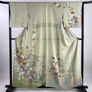 訪問着 身丈158cm 裄丈64.5cm 正絹 名品 【中古】(着物)