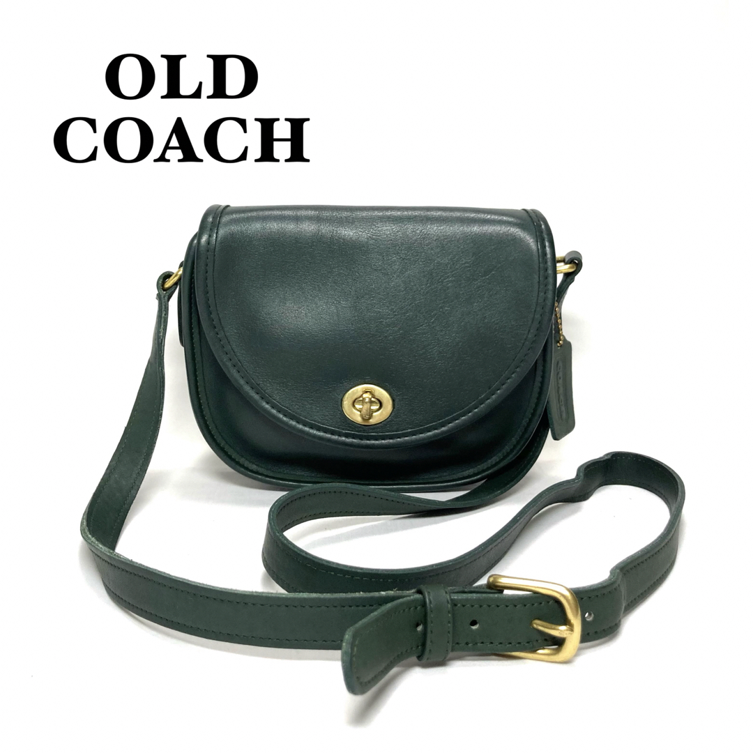 COACH(コーチ)の【美品】COACH オールドコーチ　ショルダーバッグ　USA製　L5D-9981 レディースのバッグ(ショルダーバッグ)の商品写真