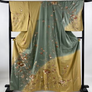 訪問着 身丈167cm 裄丈66cm 正絹 秀品 【中古】(着物)