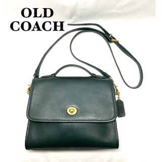 コーチ(COACH)の【美品】COACH オールドコーチ　ショルダーバッグ　USA製　0355-218(ショルダーバッグ)