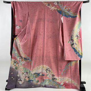 振袖 身丈171cm 裄丈72cm 正絹 美品 名品 【中古】(着物)