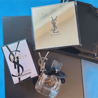 イヴサンローラン(Yves Saint Laurent)の【新品】♡イヴサンローラン♡モンパリオーデパルフアムミニボトル&ノベルティミラー(化粧水/ローション)