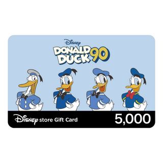 ディズニー(Disney)のディズニーストア ギフトカード DONALD DUCK BIRTHDAY(キャラクターグッズ)