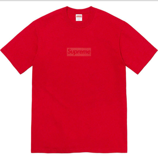 Supreme - supreme Tonal Box Logo Tee Red