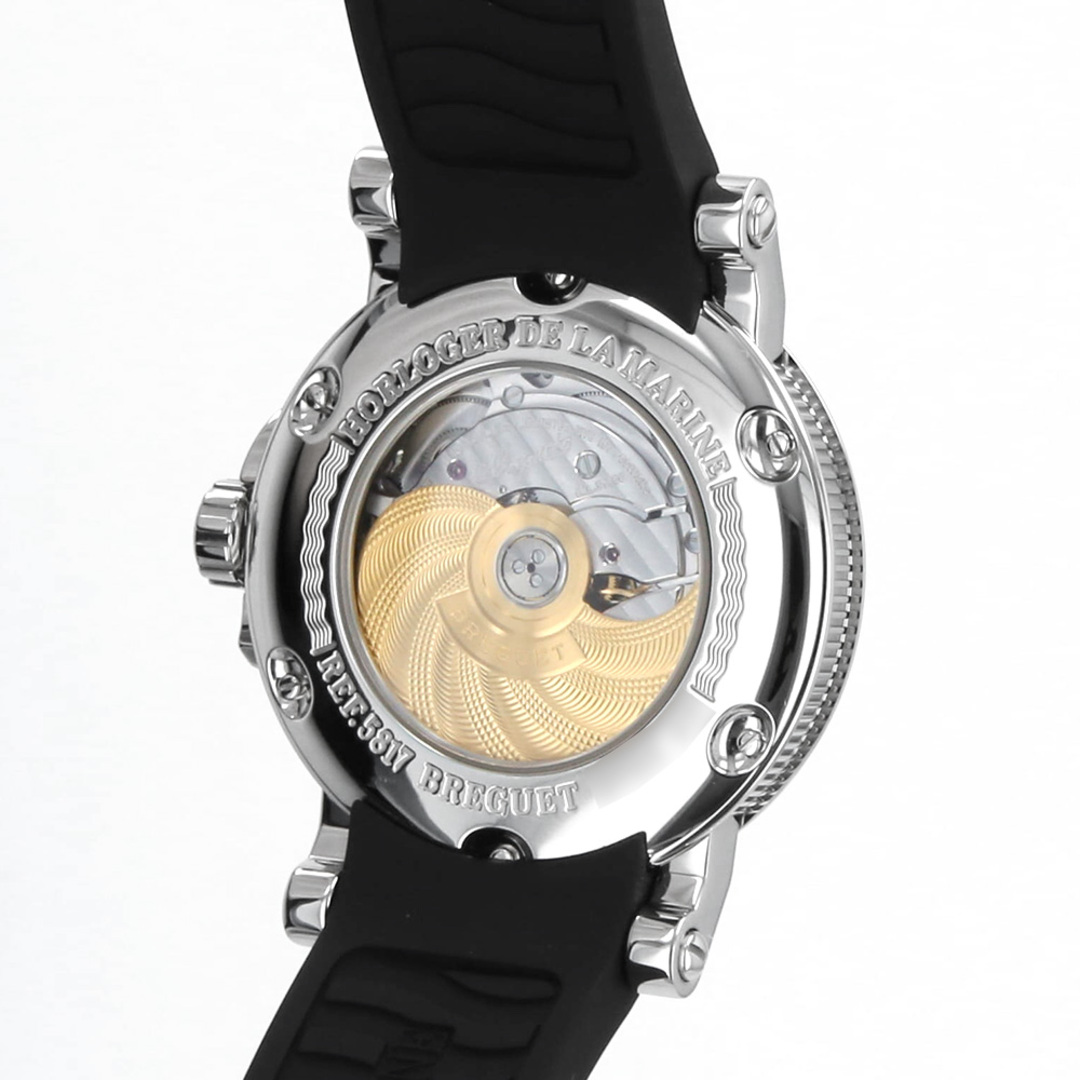 Breguet(ブレゲ)のブレゲ マリーン ラージデイト 5817ST/12/5V8 メンズ 中古 腕時計 メンズの時計(腕時計(アナログ))の商品写真