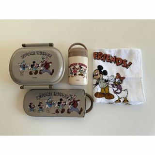 ディズニー(Disney)のスケーター ディズニー ミッキー お弁当セット(弁当用品)