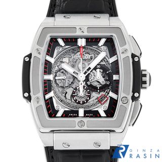 HUBLOT - ウブロ スピリットオブビッグバン チタニウム 601.NX.0173.LR メンズ 中古 腕時計