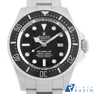 ロレックス(ROLEX)のロレックス ディープシー 126660 ブラック ランダム番 メンズ 中古 腕時計(腕時計(アナログ))