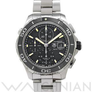 タグホイヤー(TAG Heuer)の中古 タグ ホイヤー TAG HEUER CAK2111.BA0833 ブラック メンズ 腕時計(腕時計(アナログ))