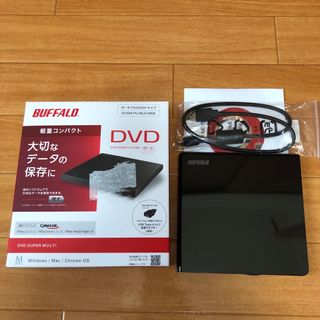 Buffalo - バッファロー外付けDVDドライブ　DVSM-PLV8U2-BKB ※5月購入