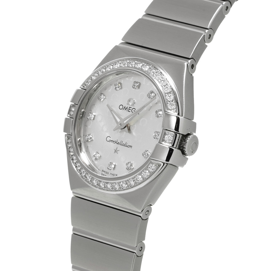 OMEGA(オメガ)の中古 オメガ OMEGA 123.15.27.60.52.001 シルバー /ダイヤモンド レディース 腕時計 レディースのファッション小物(腕時計)の商品写真