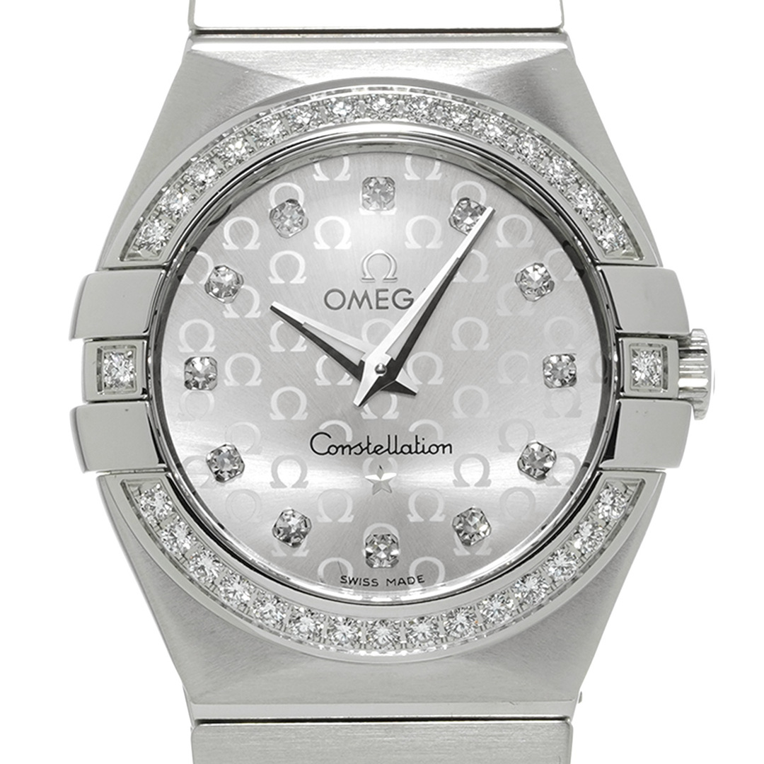 OMEGA(オメガ)の中古 オメガ OMEGA 123.15.27.60.52.001 シルバー /ダイヤモンド レディース 腕時計 レディースのファッション小物(腕時計)の商品写真