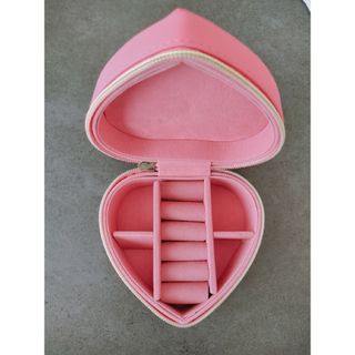 アクセサリーケース ピンク 中古品(日用品/生活雑貨)