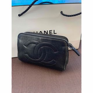 シャネル(CHANEL)のCHANELポーチ　デカココ　ビンテージ(ポーチ)