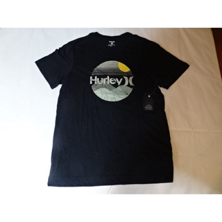 ハーレー(Hurley)のハーレー【MOON MOUNTAIN】丸ロゴプリントＴシャツUS L(Tシャツ/カットソー(半袖/袖なし))