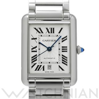 中古 カルティエ CARTIER WSTA0053 シルバー メンズ 腕時計