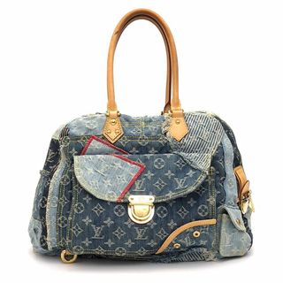 ルイヴィトン(LOUIS VUITTON)のLOUIS VUITTON ルイヴィトン ボウリィ モノグラムデニム ハンドバッグ●レディース ブルー M95376 CE0097(ハンドバッグ)