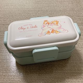 ディズニー(Disney)のチップ&デール♡2段お弁当箱　ランチボックス(弁当用品)