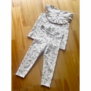 H&M - H&M 女の子100サイズ セットアップ 花柄