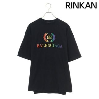 バレンシアガ(Balenciaga)のバレンシアガ  570805 TEV53 BBロゴプリントTシャツ メンズ M(Tシャツ/カットソー(半袖/袖なし))