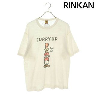 ヒューマンメイド(HUMAN MADE)のヒューマンメイド  CURRY UP T-SHIRT フロントプリントTシャツ メンズ XL(Tシャツ/カットソー(半袖/袖なし))