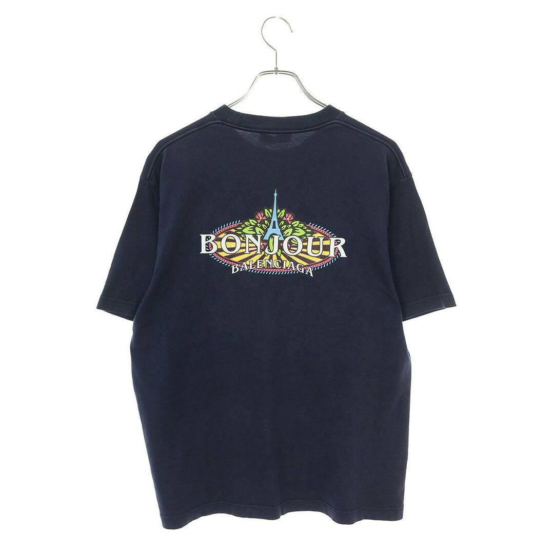 Balenciaga(バレンシアガ)のバレンシアガ  594579 THV60 BONJOURバックプリントTシャツ メンズ XS メンズのトップス(Tシャツ/カットソー(半袖/袖なし))の商品写真