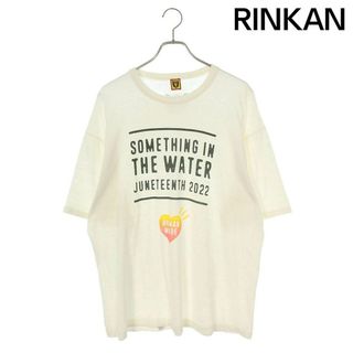 ヒューマンメイド(HUMAN MADE)のヒューマンメイド  22SS  SOMETHING IN THE WATER T-SHIRT フロントプリントTシャツ メンズ XXL(Tシャツ/カットソー(半袖/袖なし))