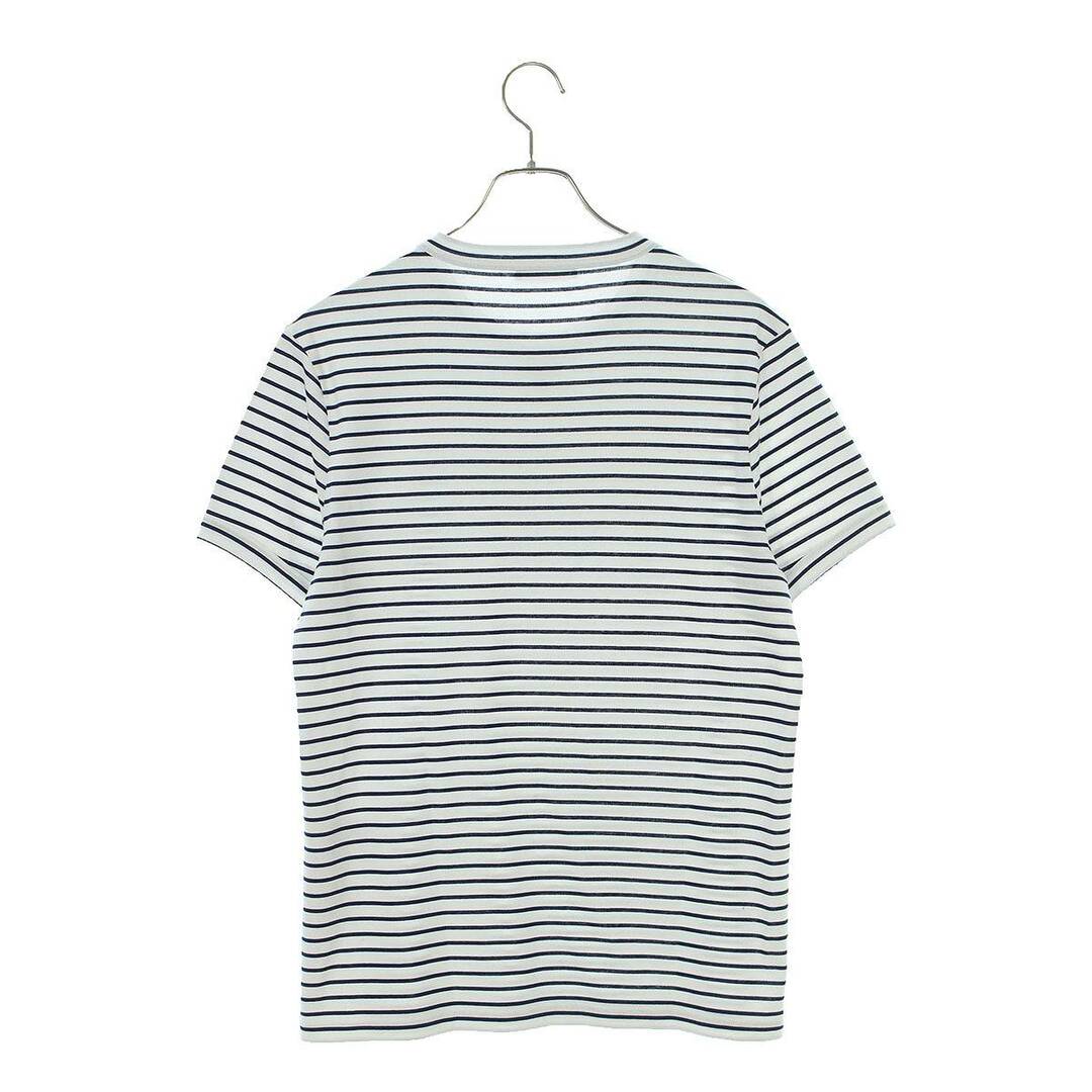 PRADA(プラダ)のプラダ  UJN824 S222 111L 三角プレートスリムフィットTシャツ メンズ M メンズのトップス(Tシャツ/カットソー(半袖/袖なし))の商品写真