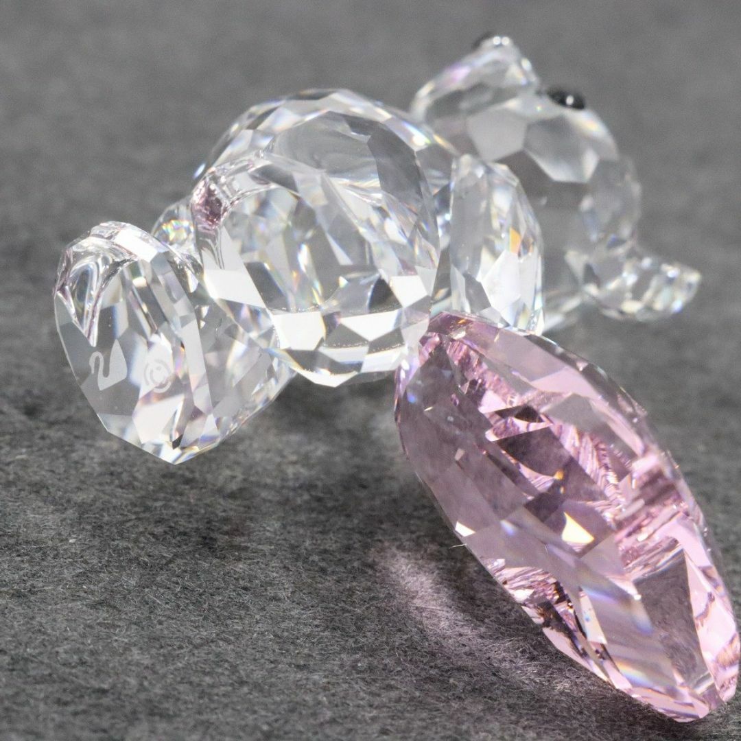 SWAROVSKI - SWAROVSKI スワロフスキー クリスベア ハート With SWAROVSKI - SWAROVSKI スワロフスキー クリスベア ハート With