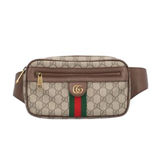 グッチ(Gucci)のグッチ GGベルトバッグ オフィディア GGスプリーム ボディバッグ GGスプリームキャンバス 574796 200047 ベージュ レディース GUCCI  中古(ボディバッグ/ウエストポーチ)