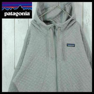 patagonia - 【希少】パタゴニア パーカー フルジップ オーガニックコットン キルティング L