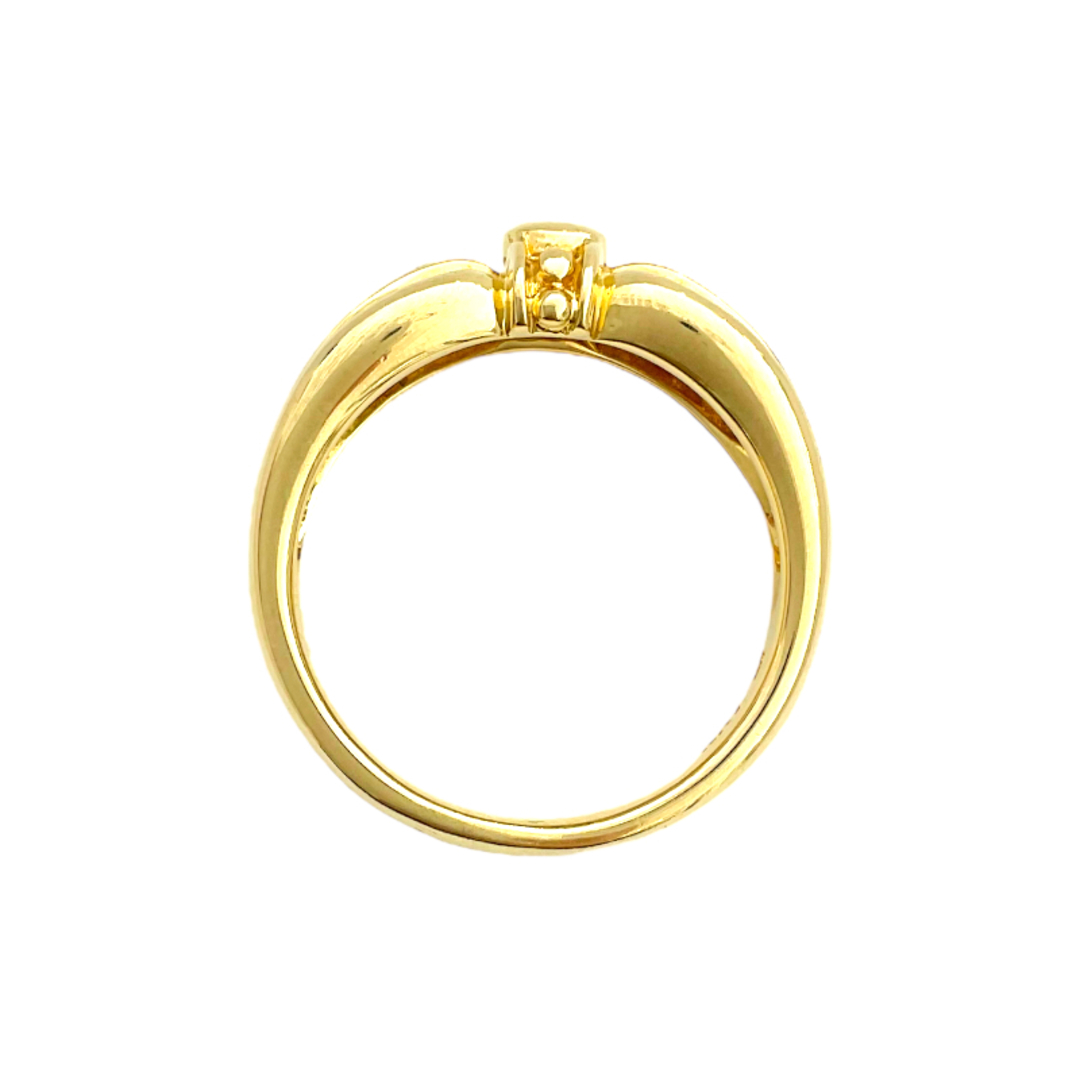 　ダイヤモンド リング K18YG ダイヤモンド ジュエリー レディースのアクセサリー(リング(指輪))の商品写真