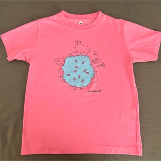 モンベル(mont bell)のモンベル Tシャツ 130 ウイックロン ピンク(Tシャツ/カットソー)