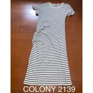 コロニートゥーワンスリーナイン(COLONY 2139)のCOLONY 2139 ボーダーロングワンピース(ロングワンピース/マキシワンピース)