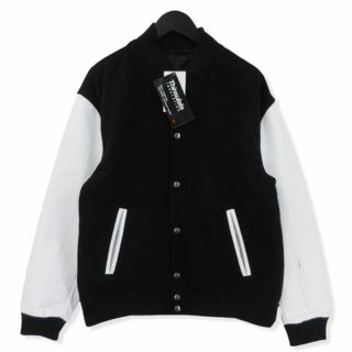 ソフ LEATHER SLEEVE VARSITY 20018608