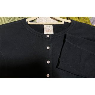 ニジュウサンク(23区)の【23区】casual cardigan black(カーディガン)