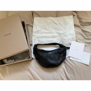 LEMAIRE - 新作新品LEMAILE ルメール　FORTUNE CROISSANT BAG 黒