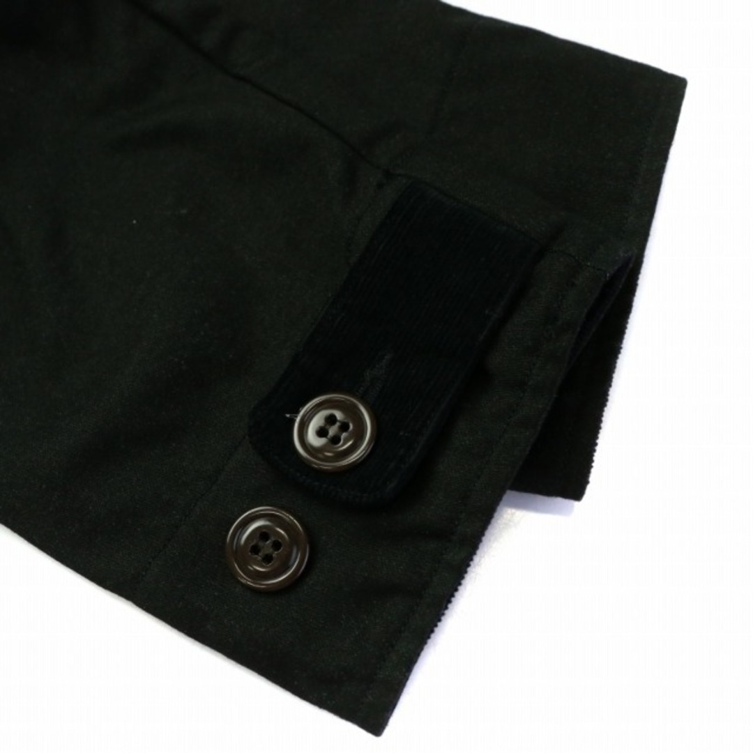 other(アザー)のKELEN バルカラーコート ステンカラー ロング丈 38 S 黒 ブラック メンズのジャケット/アウター(その他)の商品写真