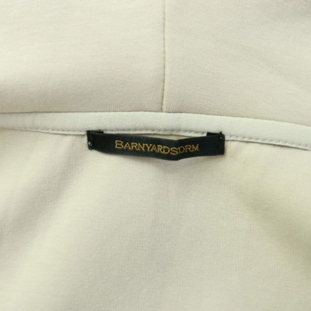 BARNYARDSTORM(バンヤードストーム)のバンヤードストーム ドッキングブルゾン ジップアップパーカー S ベージュ レディースのトップス(パーカー)の商品写真